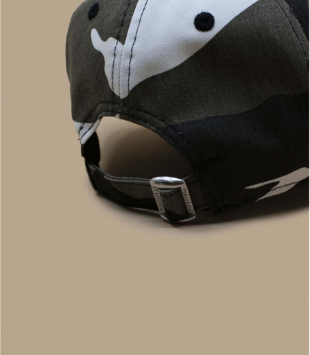 New Era casquette enfant camo gris